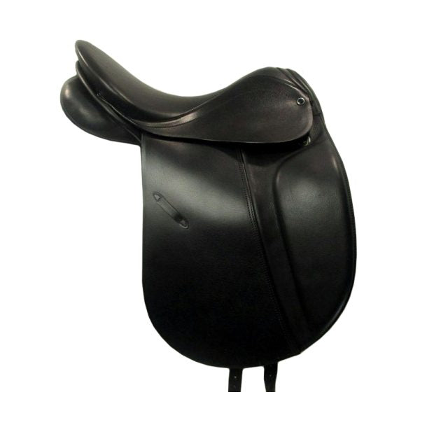 ZAYZAA {gl1-12} Dressage Treeless Saddle with Velcro Pannel and Knee Blocks