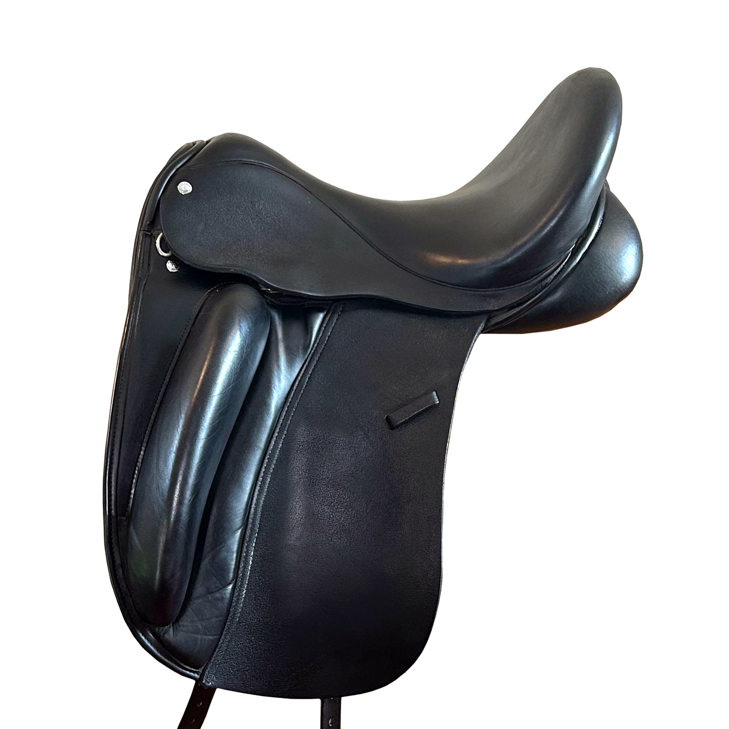 ZAYZAA {J1-12} Dressage Treeless Saddle with Velcro Pannel and Knee Blocks
