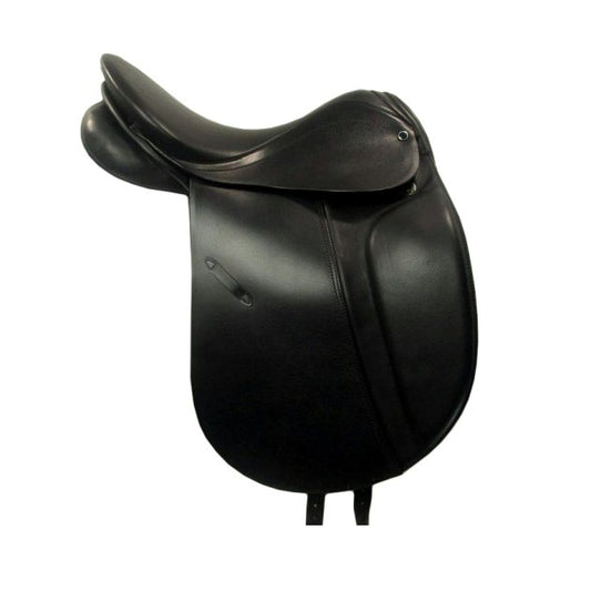ZAYZAA {gl1-12} Dressage Treeless Saddle with Velcro Pannel and Knee Blocks