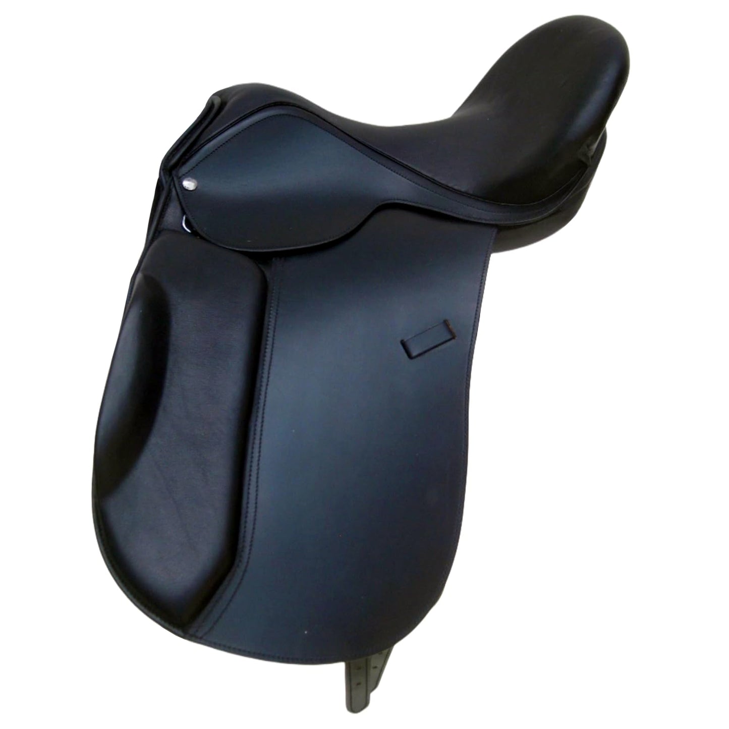ZAYZAA {F2-12} Dressage Treeless Saddle with Velcro Pannel and Knee Blocks