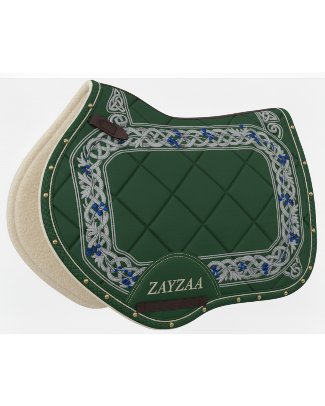 ZAYZAA (Lu91-21) Luxury Close Contact Saddle Pad