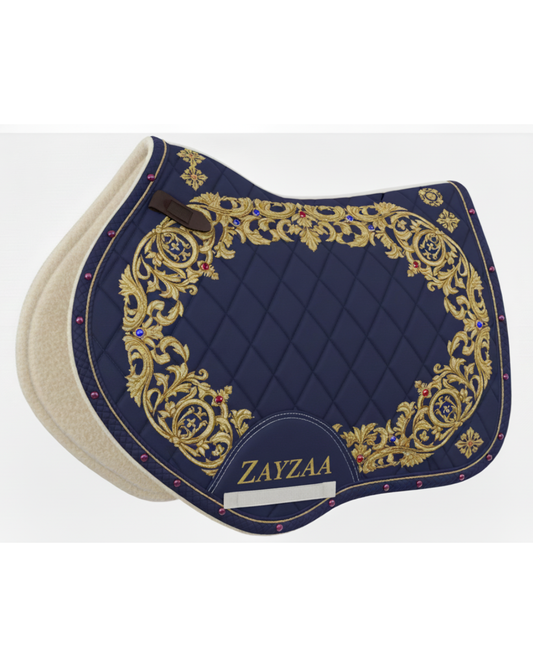 ZAYZAA (Lu43r-21) Luxury Close Contact Saddle Pad