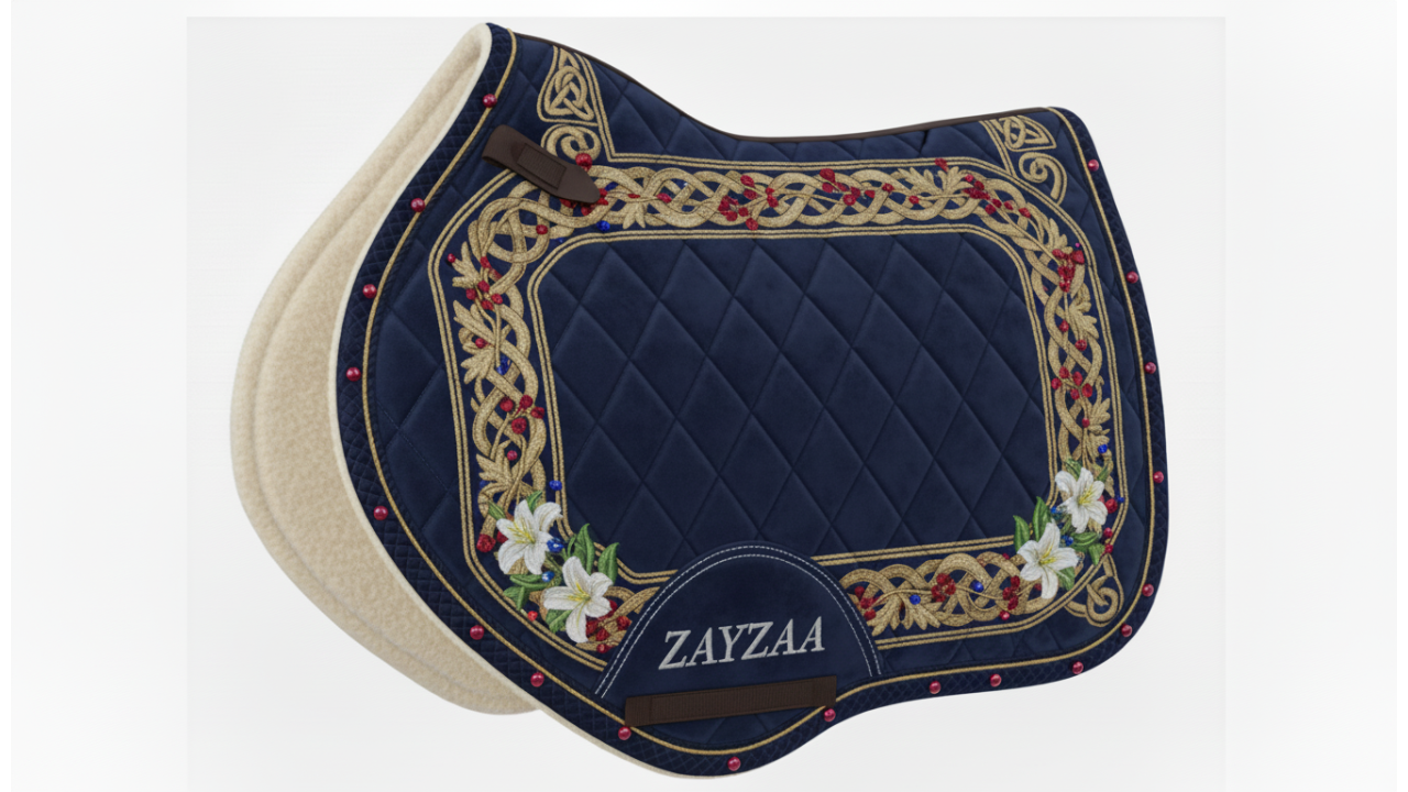 ZAYZAA (LU31-99) Luxury Close Contact Saddle Pad