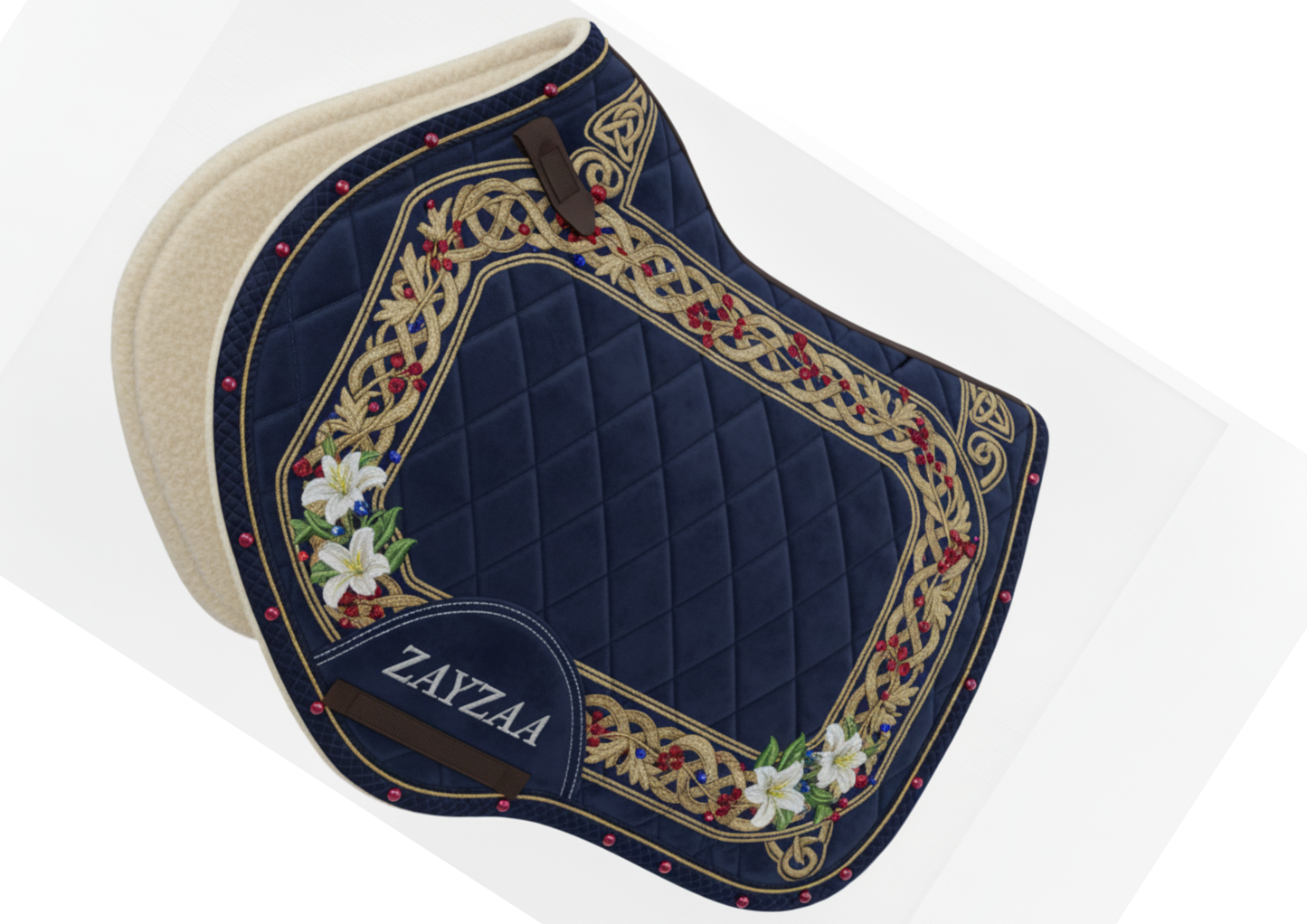 ZAYZAA (LU31-99) Luxury Close Contact Saddle Pad