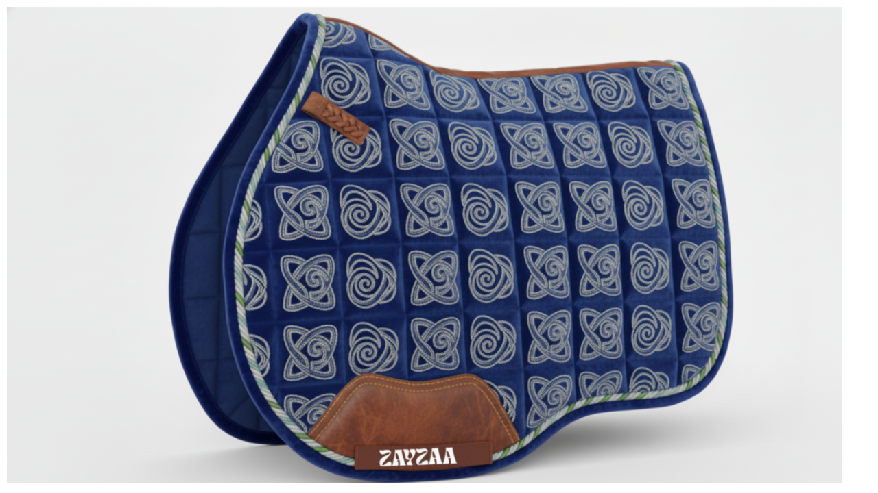 ZAYZAA (Gp73-12) Luxury General Purpose Saddle Pad