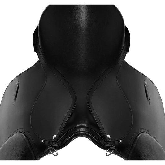 ZAYZAA Black English Saddle